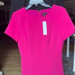 Ann Taylor Pink A-Line Mini Dress